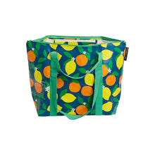 Load image into Gallery viewer, Citrus Zip Up Medium Tote