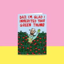 Load image into Gallery viewer, Dad Green Thumb Card