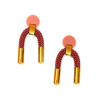 Load image into Gallery viewer, Iris Earrings - Blush